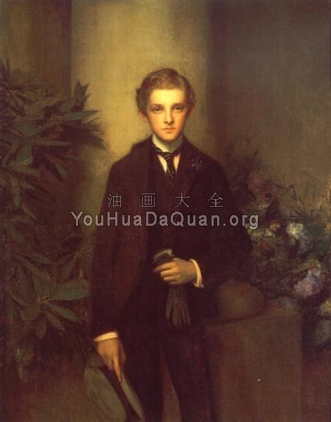 Portrait of Childs Frick - 帕斯卡·阿道夫·让·达仰·布弗莱